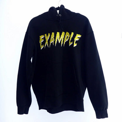 【中古】EXAMPLE | イグザンプル パーカー ブラック サイズ：XL