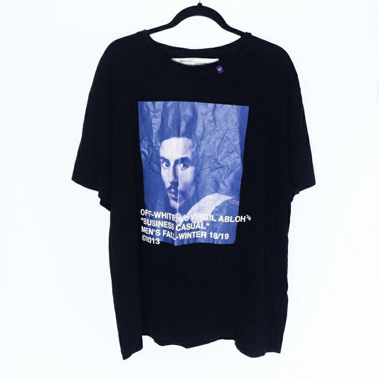 【中古】OFF-WHITE | オフホワイト 半袖Ｔシャツ ブラック