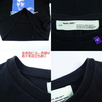 【中古】OFF-WHITE | オフホワイト 半袖Ｔシャツ ブラック