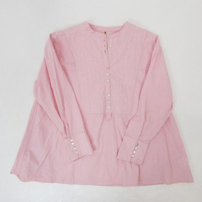 【中古】SeaRoomlynn | シールームリン ヨークキルティングチュニックシャツ 長袖シャツ 002070965 ピンク サイズ：S