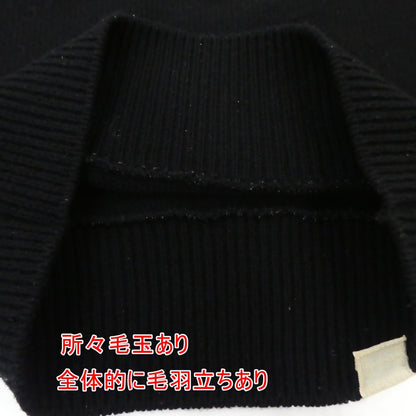 【中古】BONCOURA | ボンクラ B-sweater ニット ブラック サイズ：36