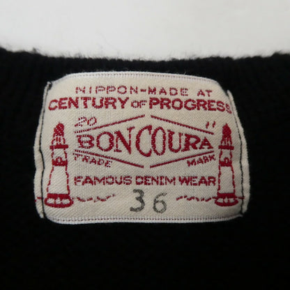 【中古】BONCOURA | ボンクラ B-sweater ニット ブラック サイズ：36