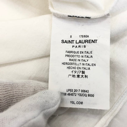 【中古】SAINT LAURENT | サンローラン 半袖Ｔシャツ size:S