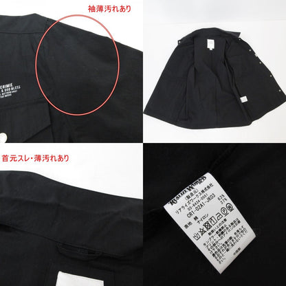 【中古】CRIMIE | クライミー ミリタリージャケット ブラック
