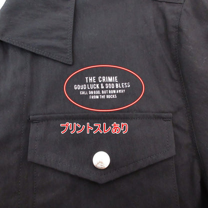 【中古】CRIMIE | クライミー ミリタリージャケット ブラック