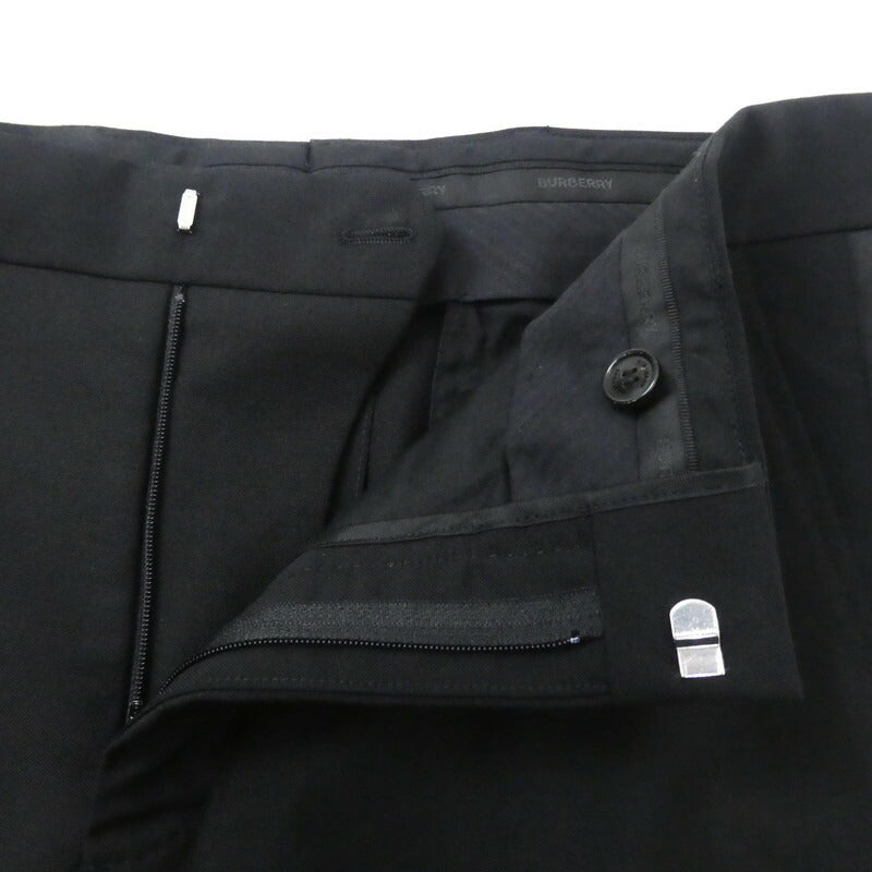 【中古】BURBERRY | バーバリー SIDE LINE SLACKS その他ボトムス 801531 ブラック サイズ：48