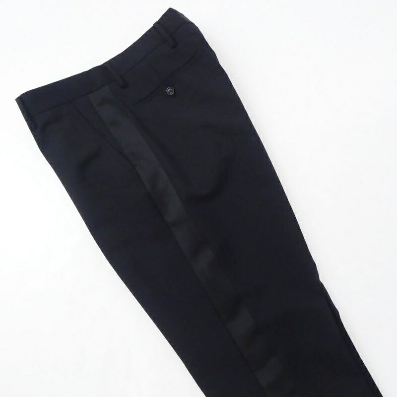 【中古】BURBERRY | バーバリー SIDE LINE SLACKS その他ボトムス 801531 ブラック サイズ：48