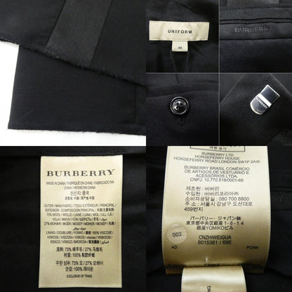 【中古】BURBERRY | バーバリー SIDE LINE SLACKS その他ボトムス 801531 ブラック サイズ：48