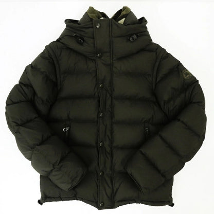 【中古】BURBERRY | バーバリー ダウンジャケット 国内正規品 カーキ