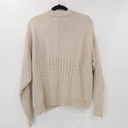 【中古】UNUSED | アンユーズド DAMAGED KNIT ニット US2325 ベージュ サイズ：1