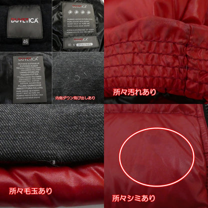 【中古】DUVETICA | デュベティカ NELEO ダウンジャケット 並行品 レッド サイズ：46