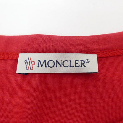 【中古】MONCLER | モンクレール /FOUNDED IN 1952 半袖Ｔシャツ 8C74610 レッド サイズ：XL