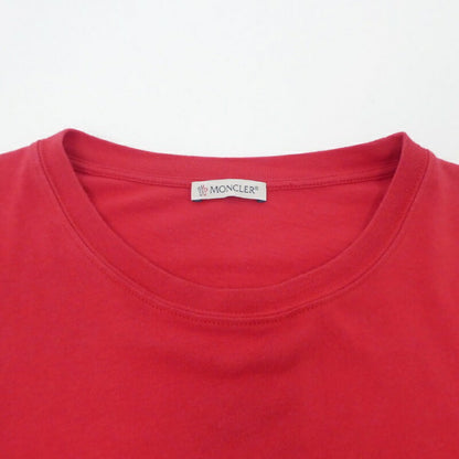 【中古】MONCLER | モンクレール 半袖Ｔシャツ レッド