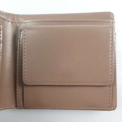 【中古】 二つ折り財布 ブラウン