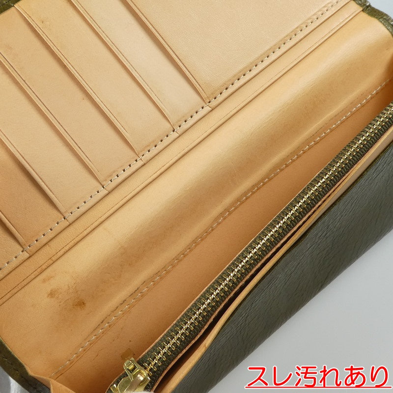 【中古】COCOMEISTER | ココマイスター 長財布 オリーブ