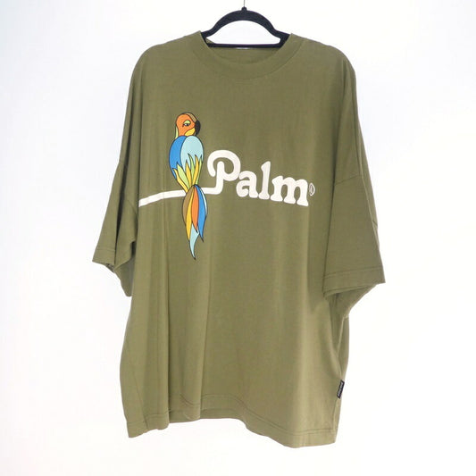 【中古】Palm Angels | パームエンジェルス 半袖Ｔシャツ カーキ