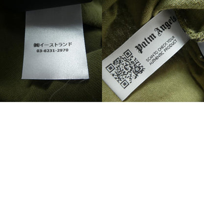 【中古】Palm Angels | パームエンジェルス 半袖Ｔシャツ カーキ