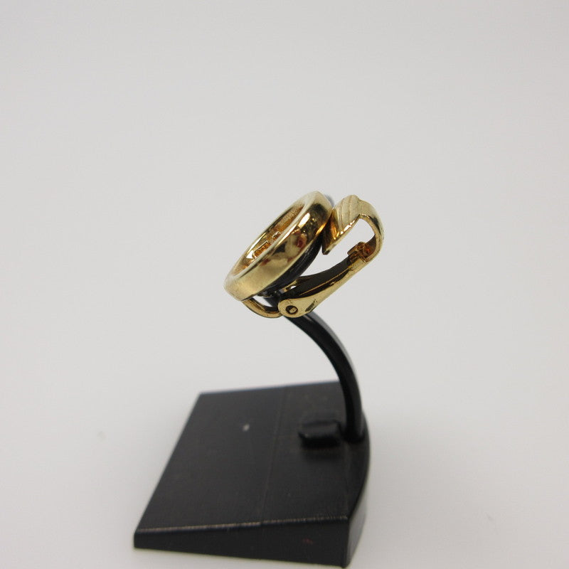 【中古】Christian Dior | クリスチャンディオール サークルロゴ イヤリング