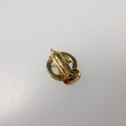 【中古】Christian Dior | クリスチャンディオール サークルロゴ イヤリング