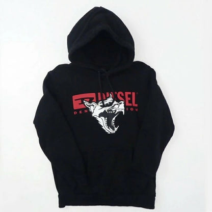 【中古】DIESEL | ディーゼル S-GIR-HOOD-BX1 パーカー 00S02W0EAXH ブラック サイズ：XS