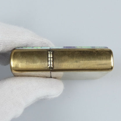 【中古】ZIPPO | ジッポ MYSTERIES OF THE FOREST ライター ゴールド