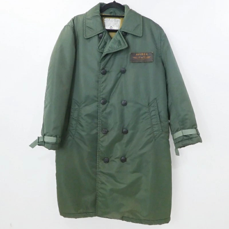 【中古】AVIREX | アヴィレックス 中綿ジャケット 90's カーキ