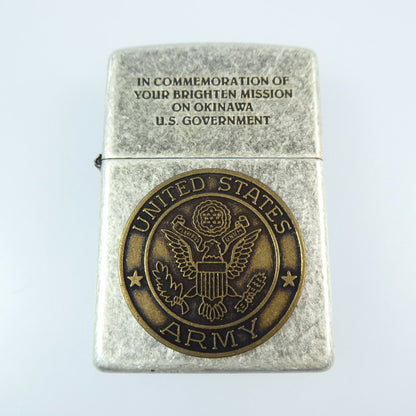【中古】ZIPPO | ジッポ U.S.ARMY ライター シルバー