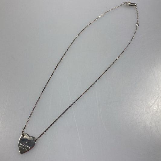 【中古】GUCCI | グッチ トレードマークハート ネックレス 223512