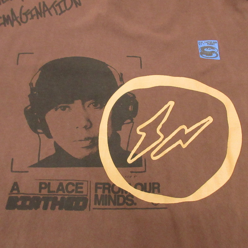 【Used】CACTUS JACK | Cactus Jack Travis HIROSHI TEE Short-Sleeve T-shirt Brown Size: L