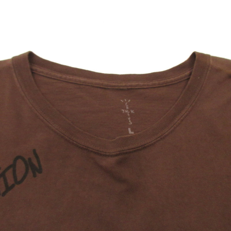 【Used】CACTUS JACK | Cactus Jack Travis HIROSHI TEE Short-Sleeve T-shirt Brown Size: L