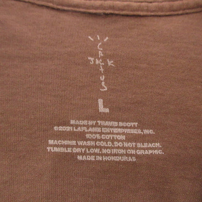 【Used】CACTUS JACK | Cactus Jack Travis HIROSHI TEE Short-Sleeve T-shirt Brown Size: L