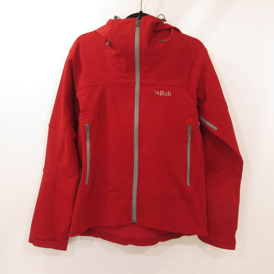 【中古】Rab | ラブ EXODUS JACKET マウンテンパーカー QFS-70 レッド サイズ：L