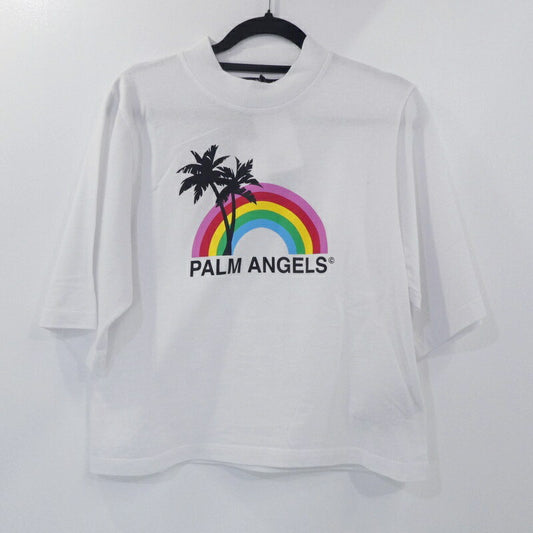 【中古】Palm Angels | パームエンジェルス 半袖Ｔシャツ ホワイト