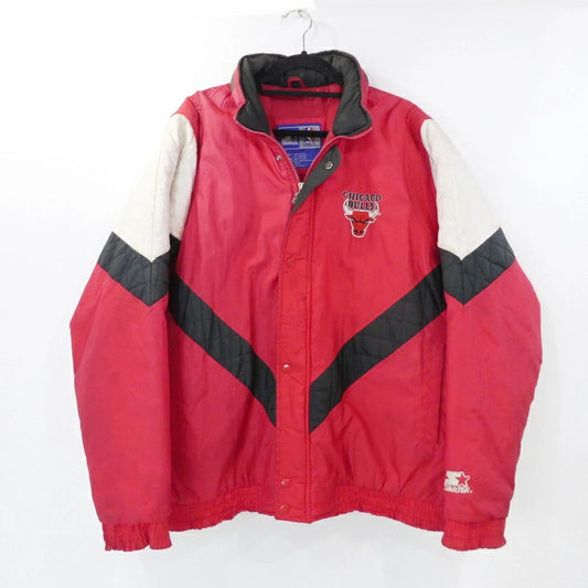【中古】STARTER | スターター 中綿ジャケット 90S レッド