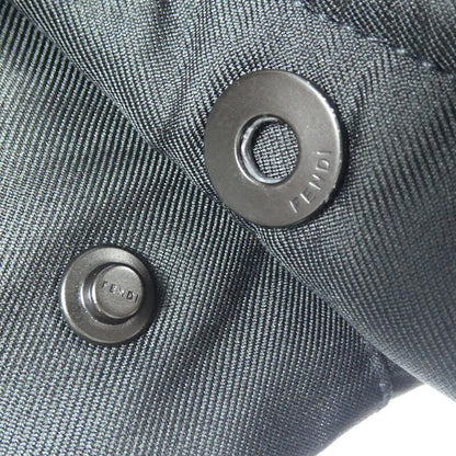 【中古】FENDI | フェンディ リバーシブルフーデッドジャケット その他アウター FW0901 92X ブラック サイズ：50