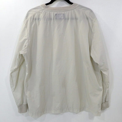 【中古】THE NORTH FACE PURPLE LABEL | ザノースフェイスパープルレーベル L/S Logo Woven Tee 長袖Ｔシャツ NP2119N グレー サイズ：M