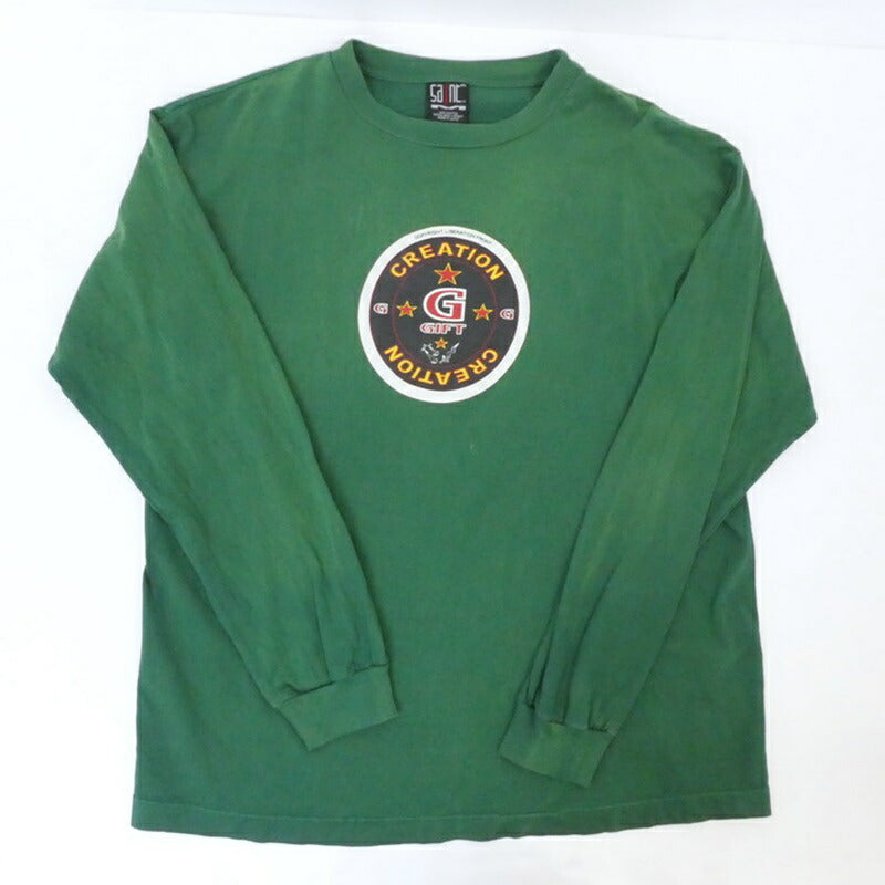 【中古】SAINT MICHAEL | セントマイケルセイントマイケル 長袖Ｔシャツ グリーン