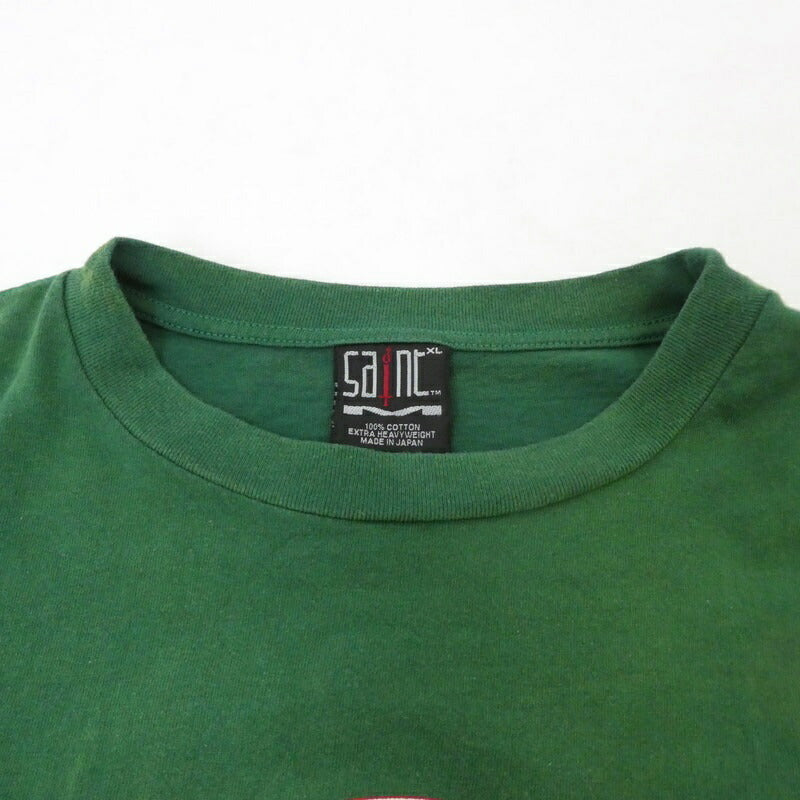 【中古】SAINT MICHAEL | セントマイケルセイントマイケル 長袖Ｔシャツ グリーン