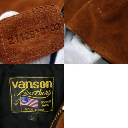 【中古】VANSON | バンソン レザー ベージュ