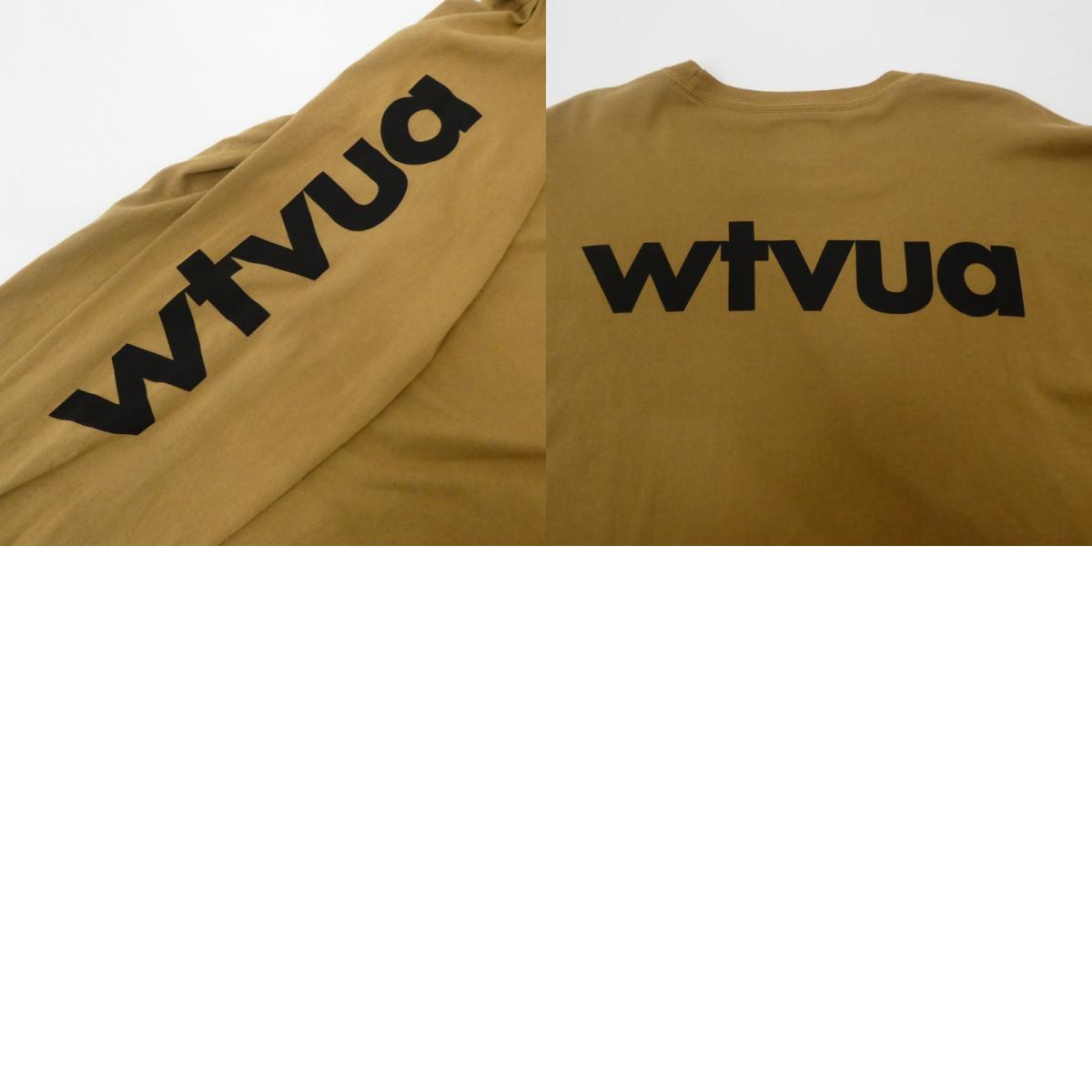 【中古】W)TAPS | ダブルタップス WTVUA?SCREEN?LS?TEE 長袖Ｔシャツ 212PCDT-LT03S ブラウン サイズ：3