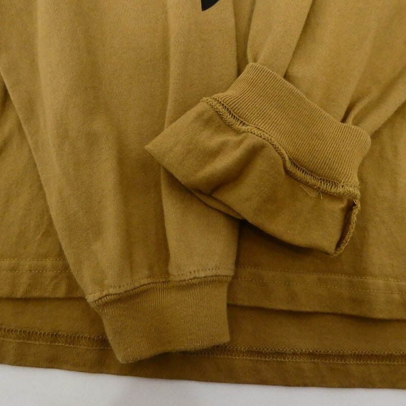 【中古】W)TAPS | ダブルタップス WTVUA?SCREEN?LS?TEE 長袖Ｔシャツ 212PCDT-LT03S ブラウン サイズ：3