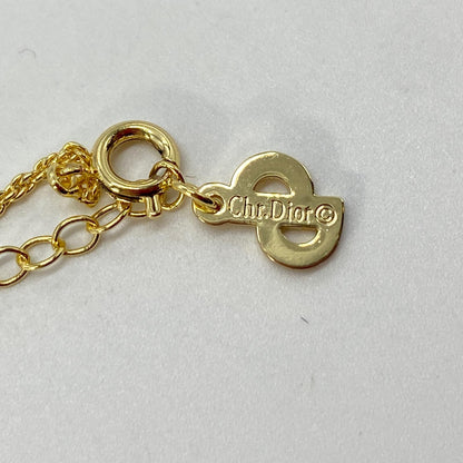 Christian Dior | クリスチャンディオール CDロゴオーバル ネックレス Vintage Dior【姫路東店】