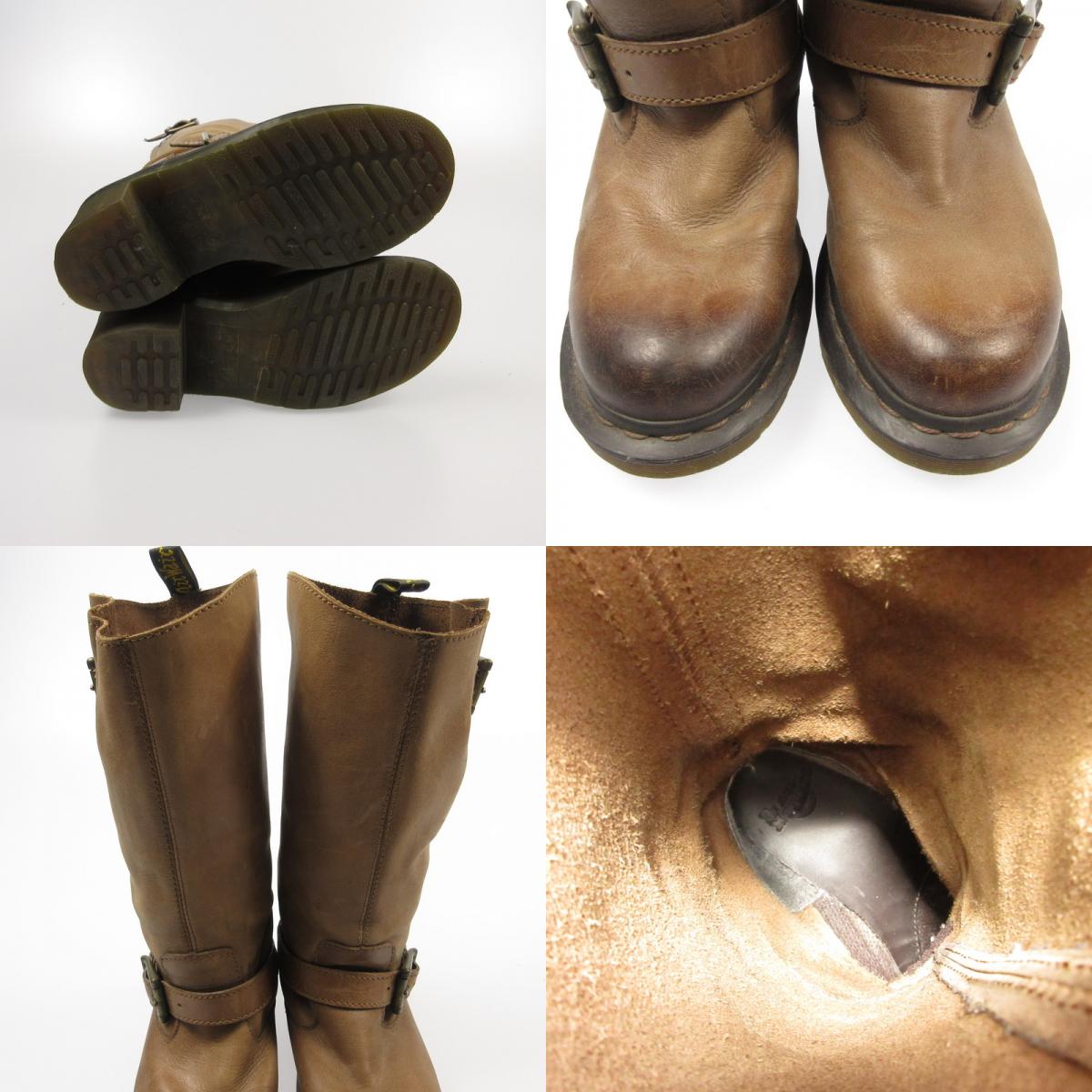 【中古】Dr.Martens | ドクターマーチン エンジニアブーツ ブーツ ブラウン