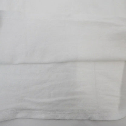 【中古】SAINT LAURENT | サンローラン シグネチャー ポロシャツ 483417 ホワイト サイズ：XS