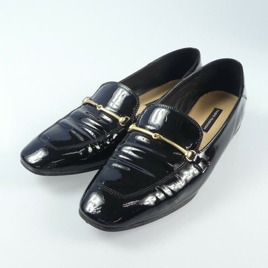 【中古】FABIO RUSCONI | ファビオルスコーニ ローファー (37)24cm ブラック
