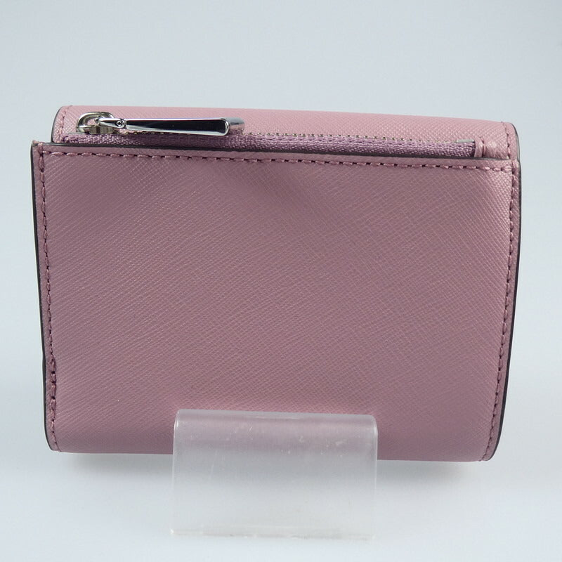 【中古】Michael Kors | マイケルコース GREENWICH エンベロープ トライフォールド 三つ折り財布 32S2SNME6L ピンク
