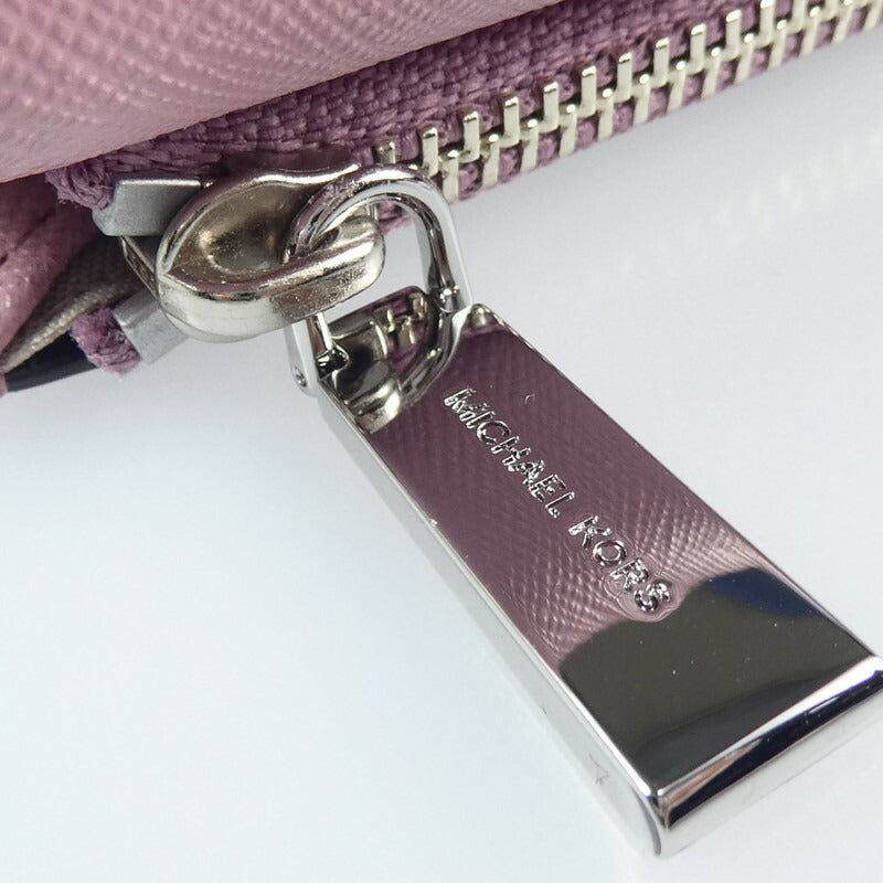 【中古】Michael Kors | マイケルコース GREENWICH エンベロープ トライフォールド 三つ折り財布 32S2SNME6L ピンク