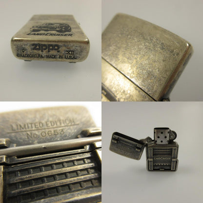 【中古】ZIPPO | ジッポ ライター シリアルNo.0653 年式:1996年製 グレー