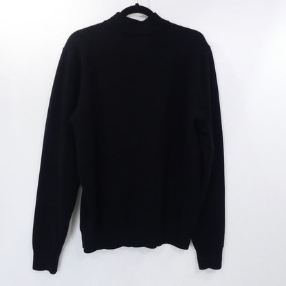 【中古】AKM(志風音) | エーケーエムシフォン LOGO HIGH NECK KNIT スウェット LAK-22001-BK90 ブラック サイズ：XL