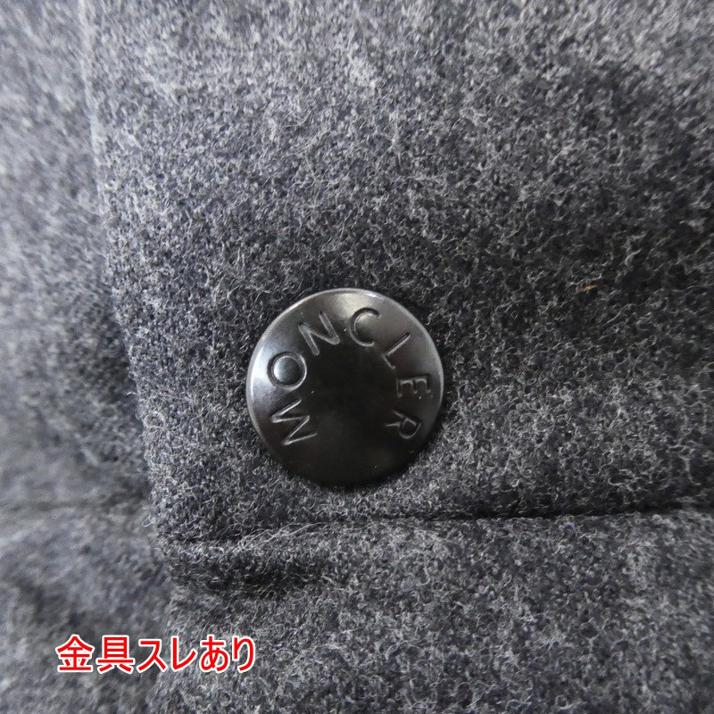 【中古】MONCLER | モンクレール TENAY ダウンベスト グレー サイズ：2